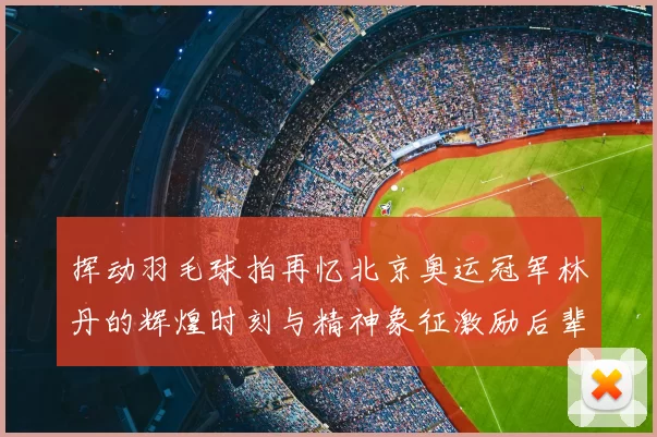 挥动羽毛球拍再忆北京奥运冠军林丹的辉煌时刻与精神象征激励后辈